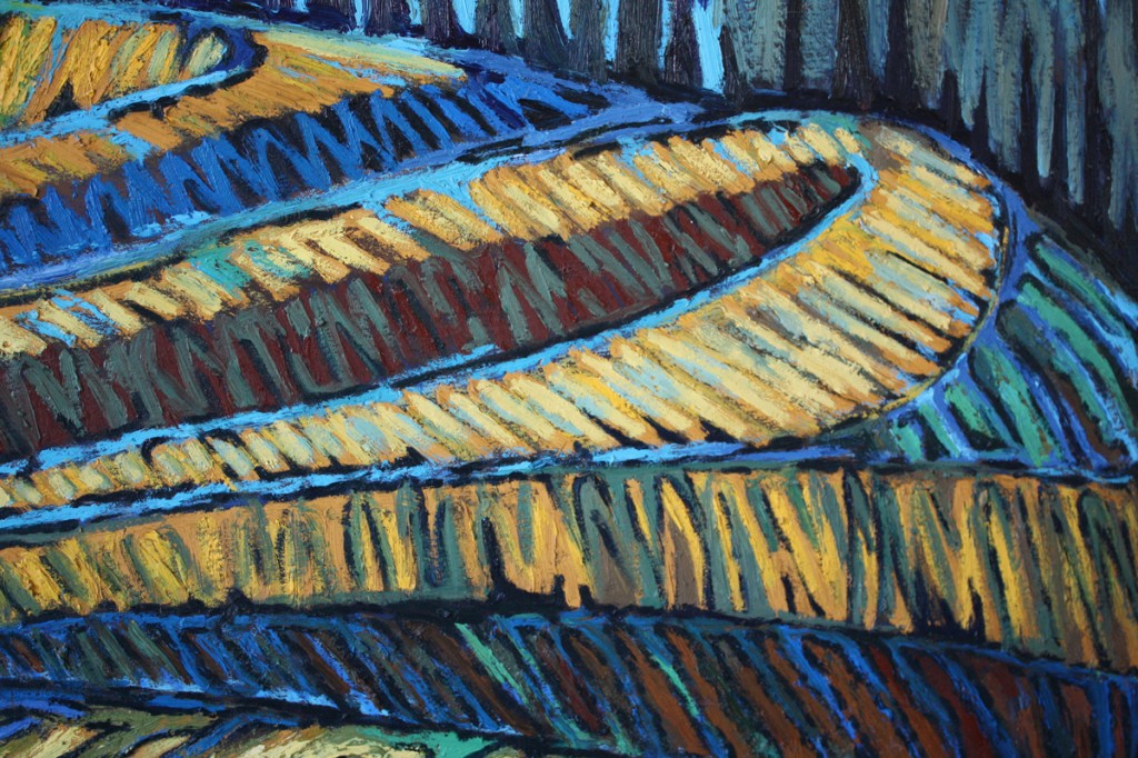 MPdL GreatSerpent (det.) 28x90 oil/canvas 95-97